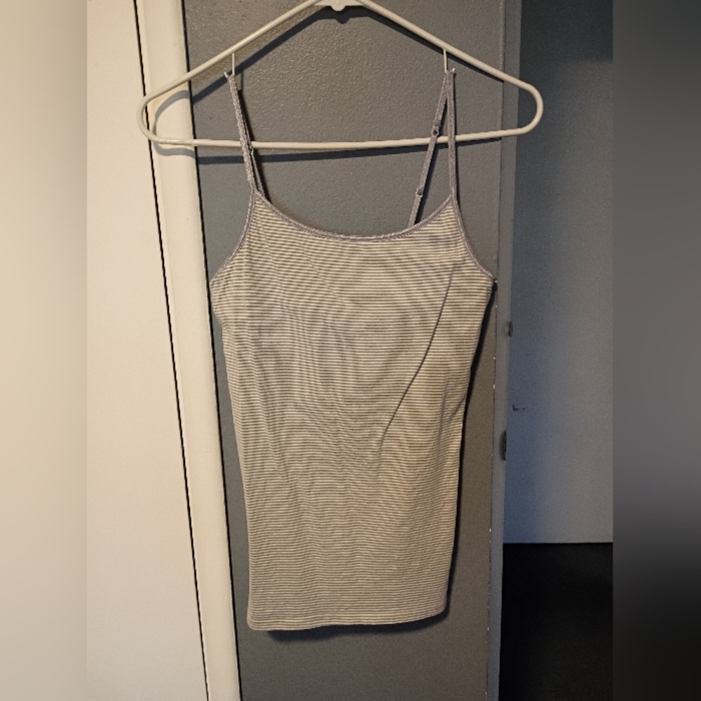 Mossimo Supply Co. Women's Gray Striped Camisole